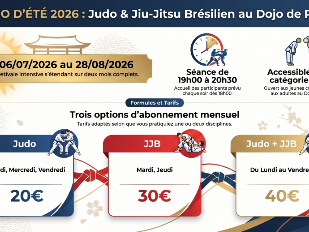 Image de l'actu 'Le dojo d’été 2026 revient !'