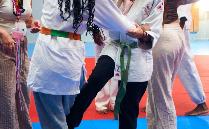 Le Comité de Paris de Judo aux côtés de L’Envol pour une séance de judo adapté